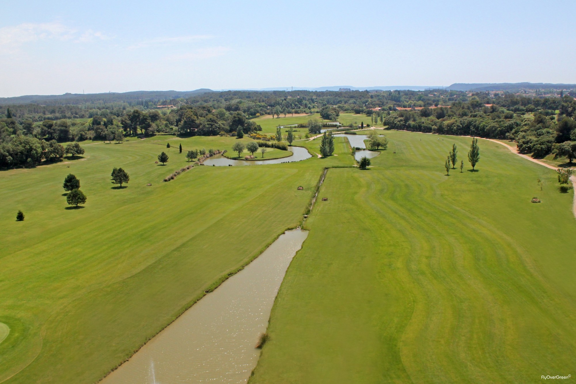 Golf Club de Miramas  video aérienne  FlyOvergreen