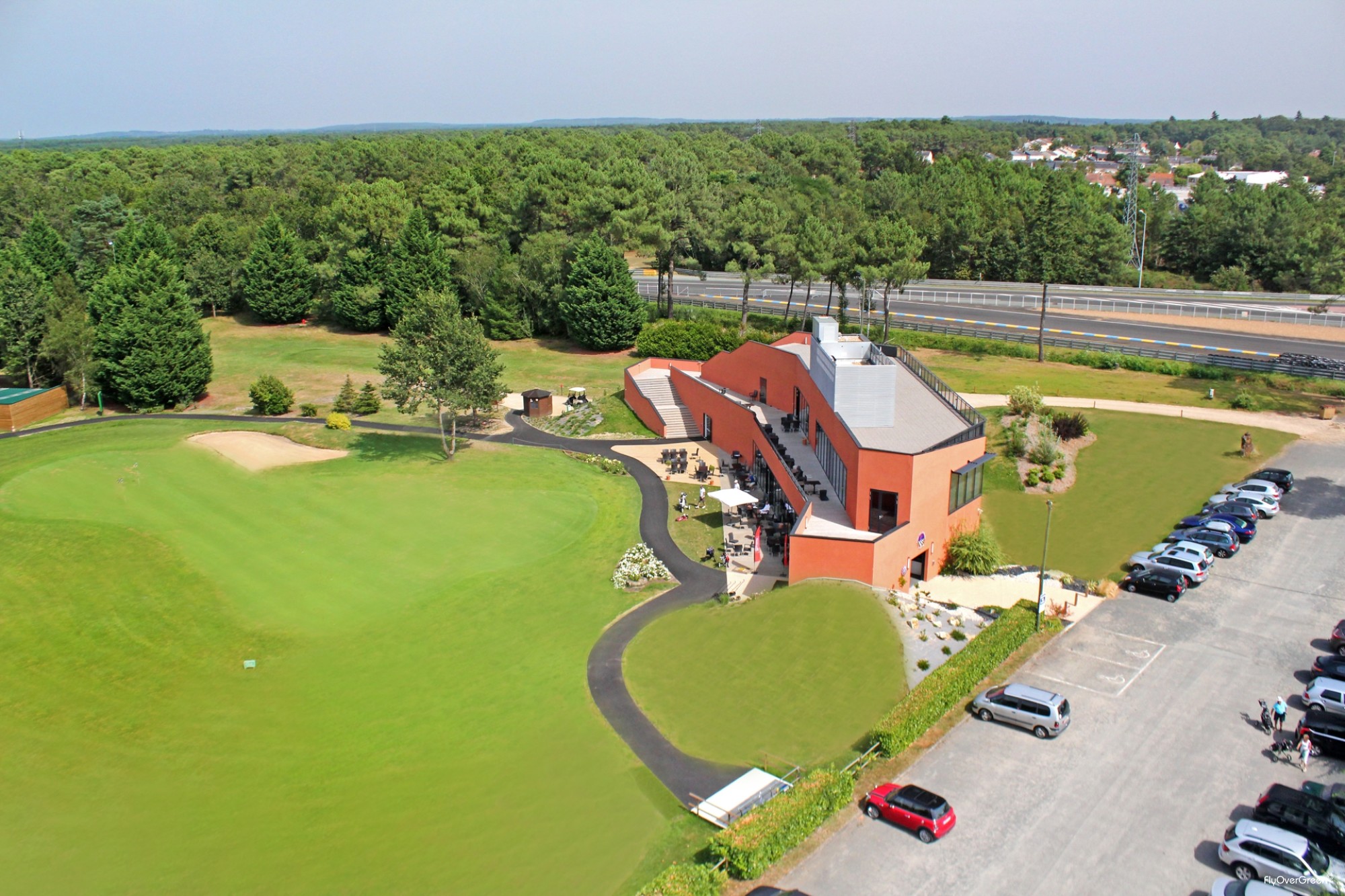 Golf Des 24 Heures Le Mans Video A rienne FlyOvergreen